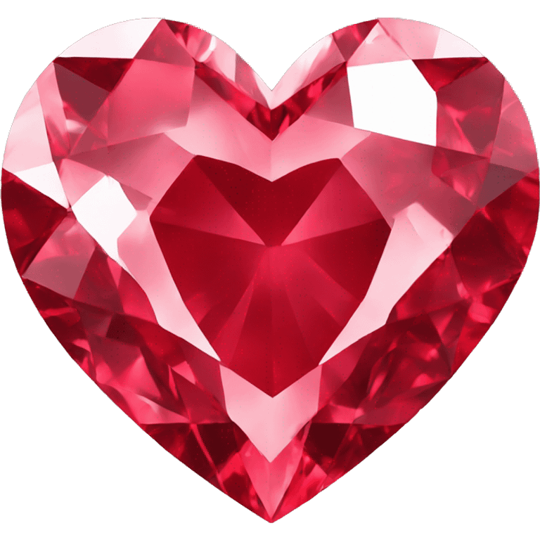 red diamond heart emoji