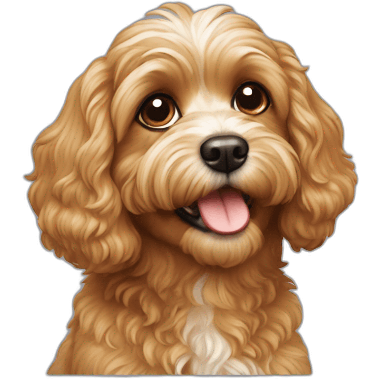 Cavapoo emoji