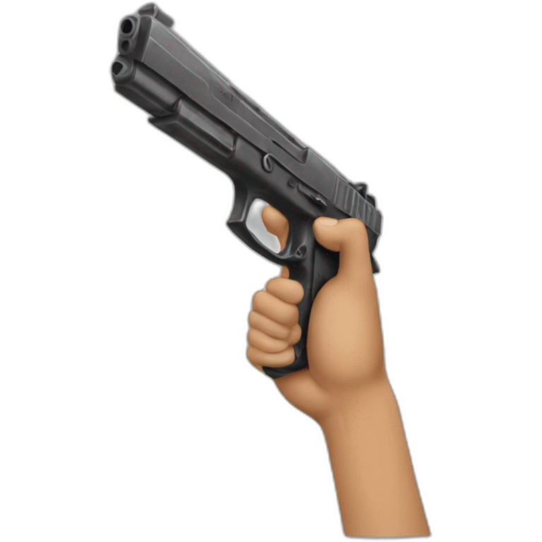 gun gesture emoji