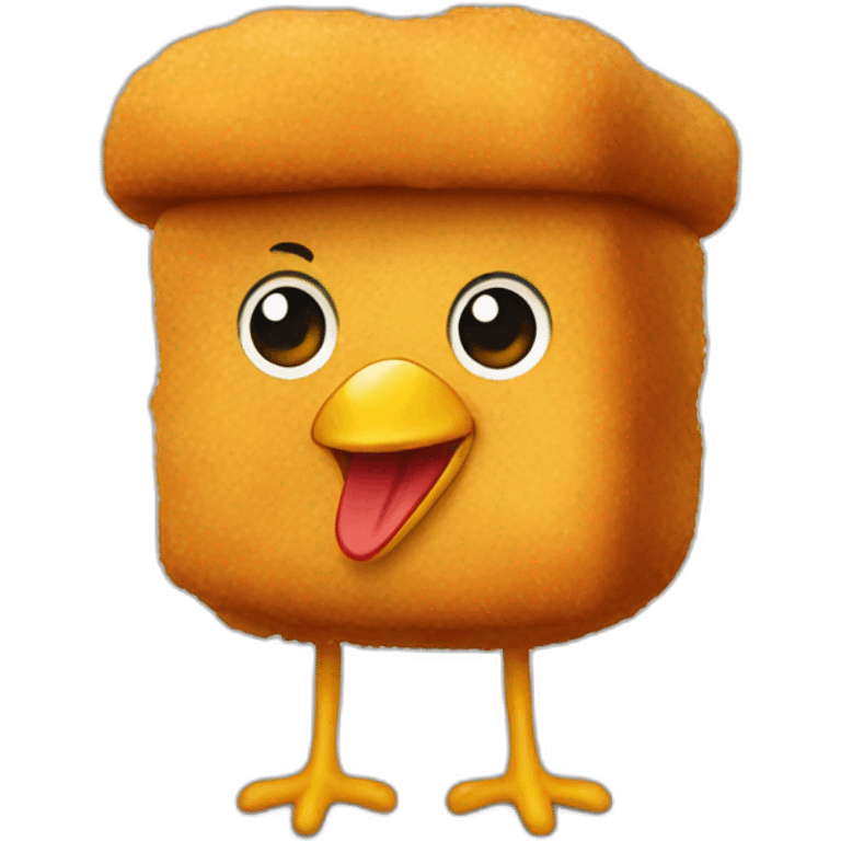 Chicken nugget emoji