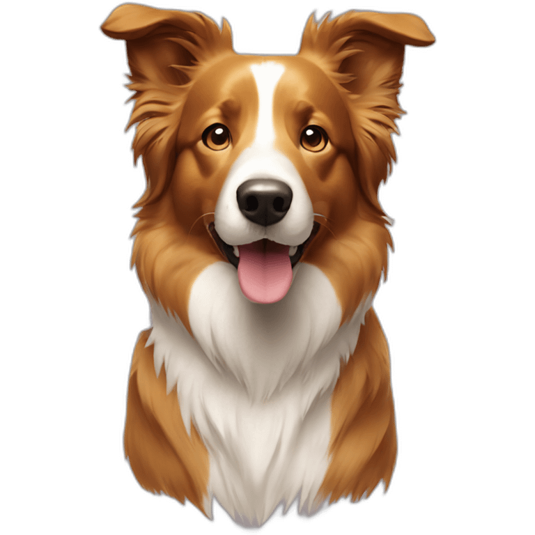 golden Border Collie emoji