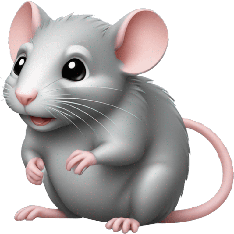 Rat avec de l’argent dans les main emoji