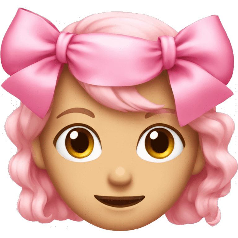 pink bows emoji