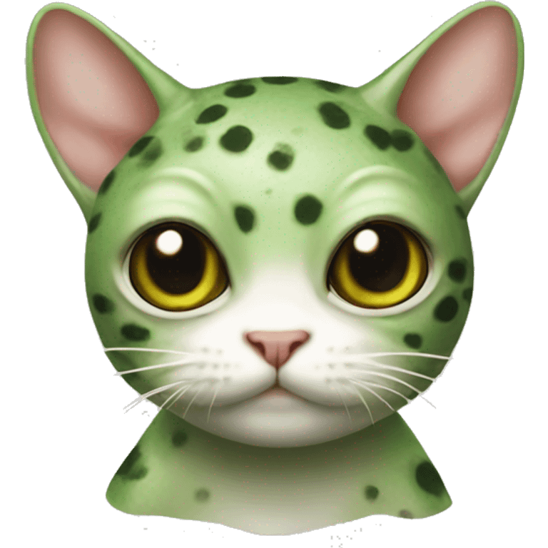 frog cat hybrid emoji