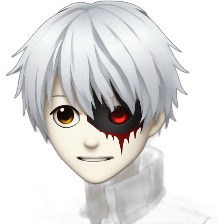 Kaneki tokyo ghoul emoji