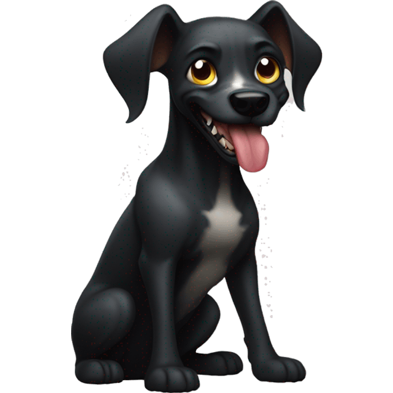 Venom dog emoji