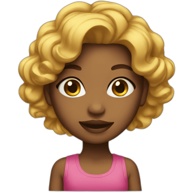 superstar girl emoji