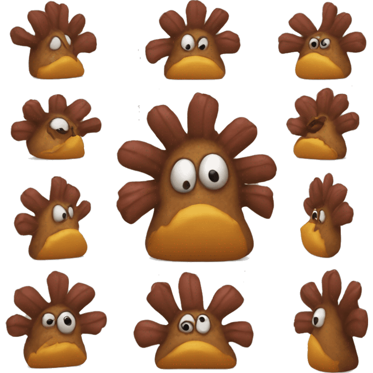 Gobble monster  emoji