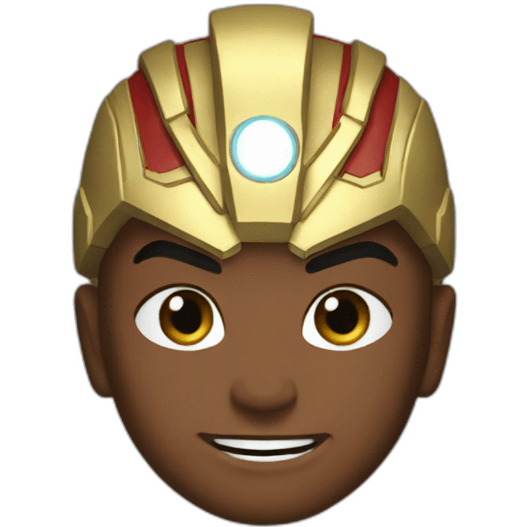 Captain Marvel head emoji