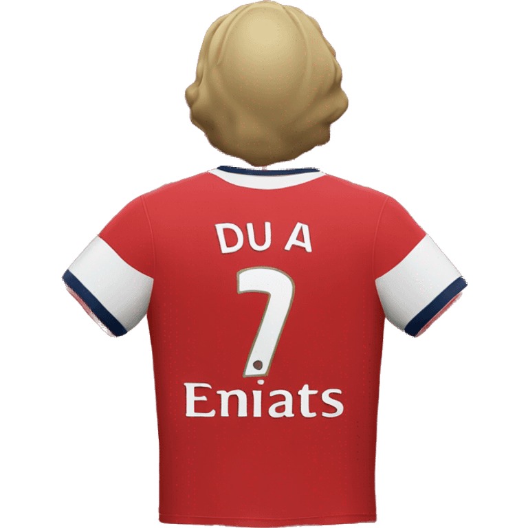 Arsenal jersey emoji