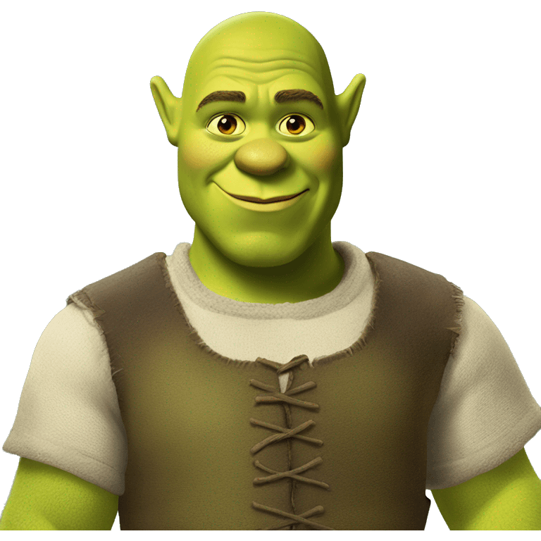 Shrek is a Ukrainian kozak emoji