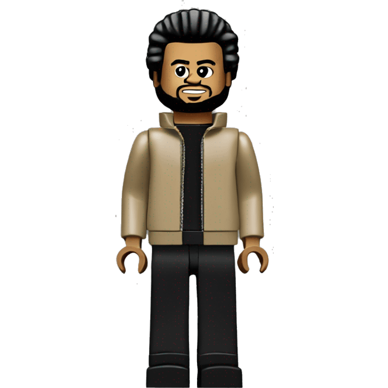 THE WEEKND lego full body emoji