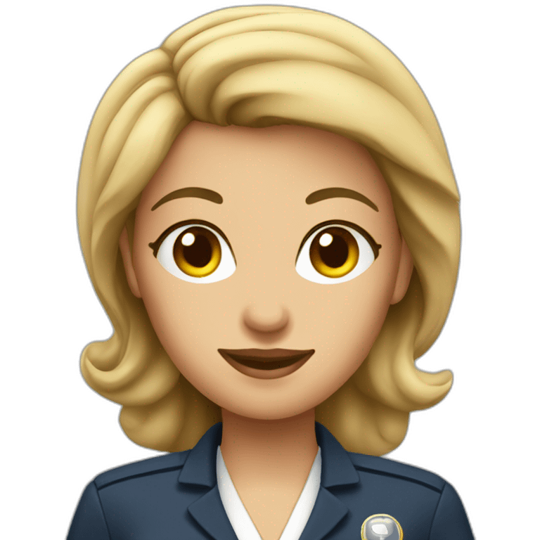 stewardess woman emoji