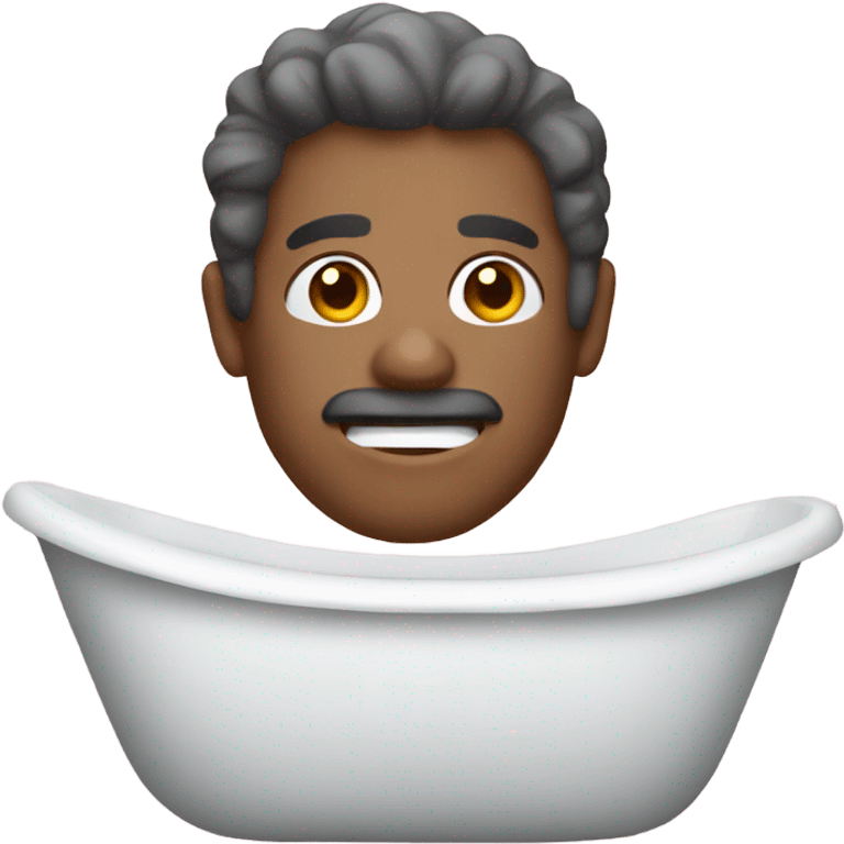 Bathtub pillow emoji