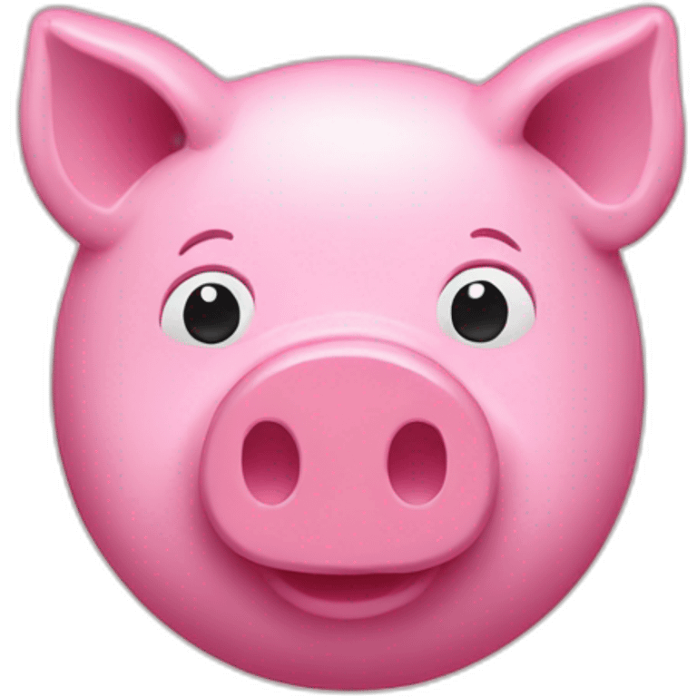 pink pig coin  emoji