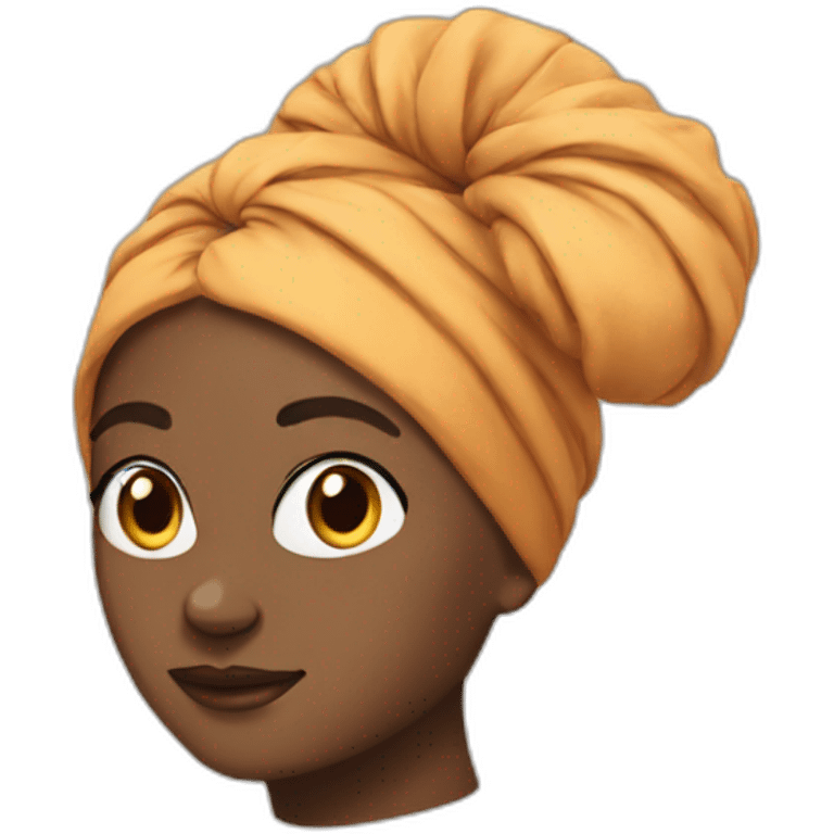 bun turban emoji