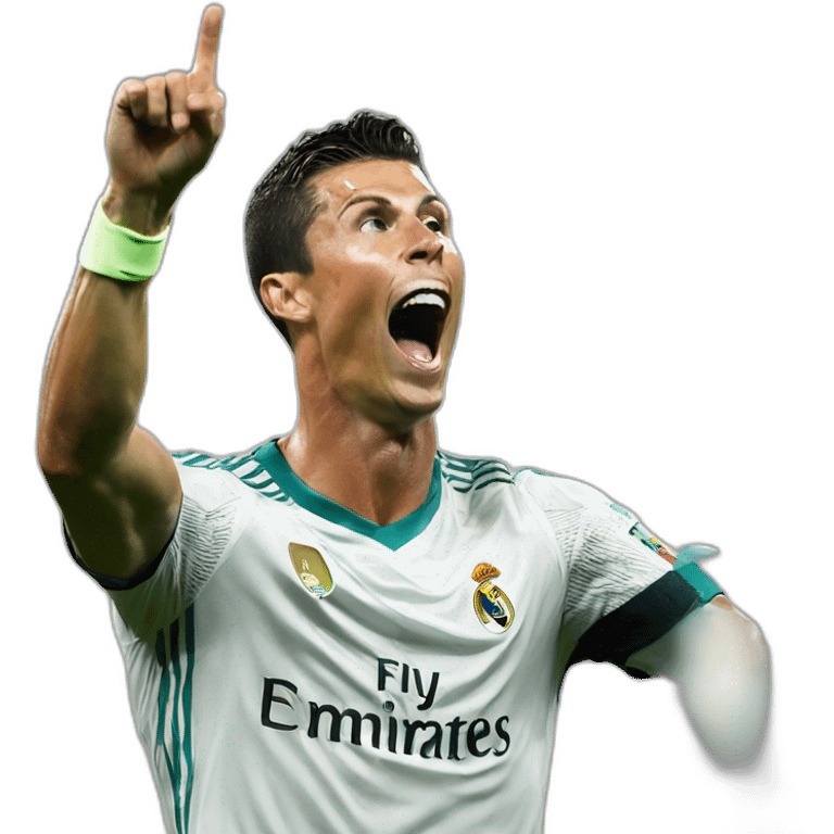 cristiano ronaldo celebration emoji