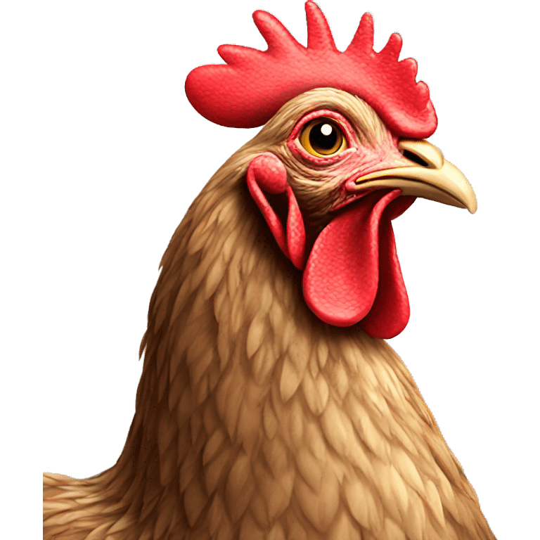 Hen emoji