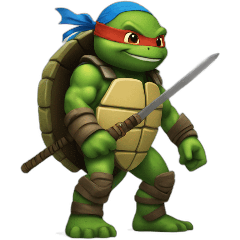 Leonardo TMNT emoji