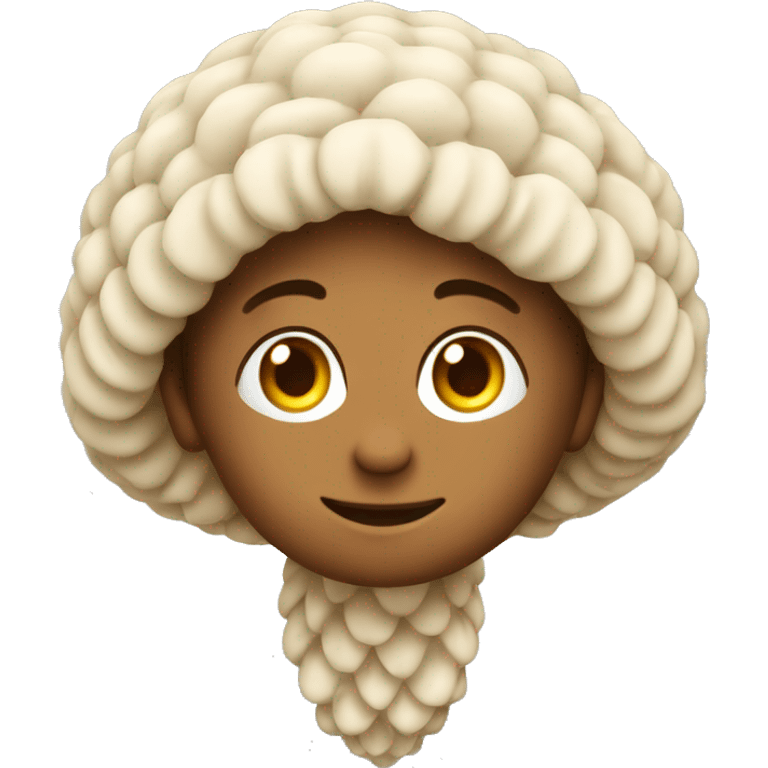 Coquille avec boucle d’oreille dedans  emoji