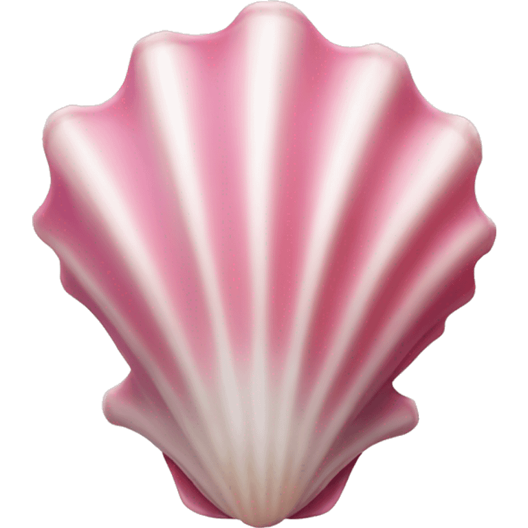 Pink seashell  emoji