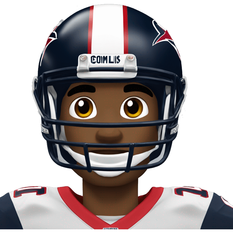 Nico collins nfl wide receiver for the Texans number 12 emoji