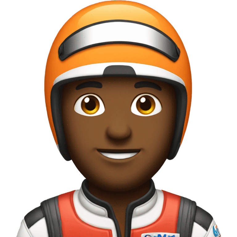 race car driver emoji