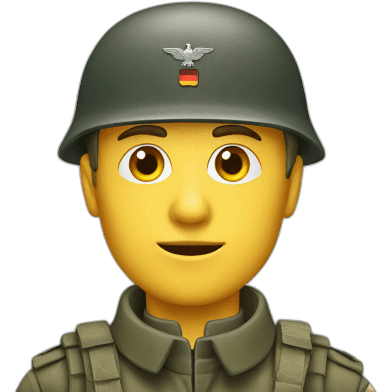 German soldier emoji