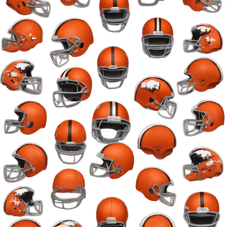 Cleveland browns helmet emoji