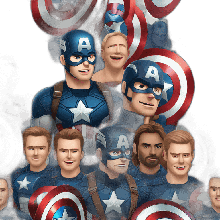 Captain America,chris evans emoji