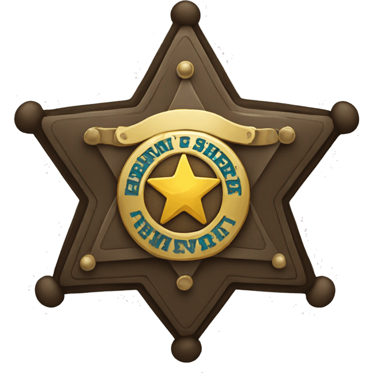 sheriff badge emoji