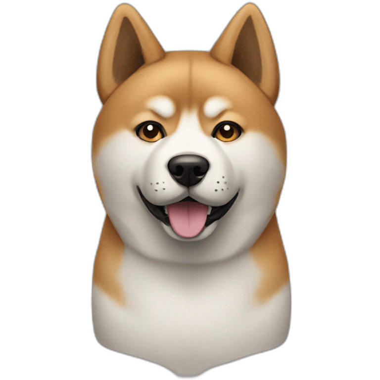 an akita inu dog emoji