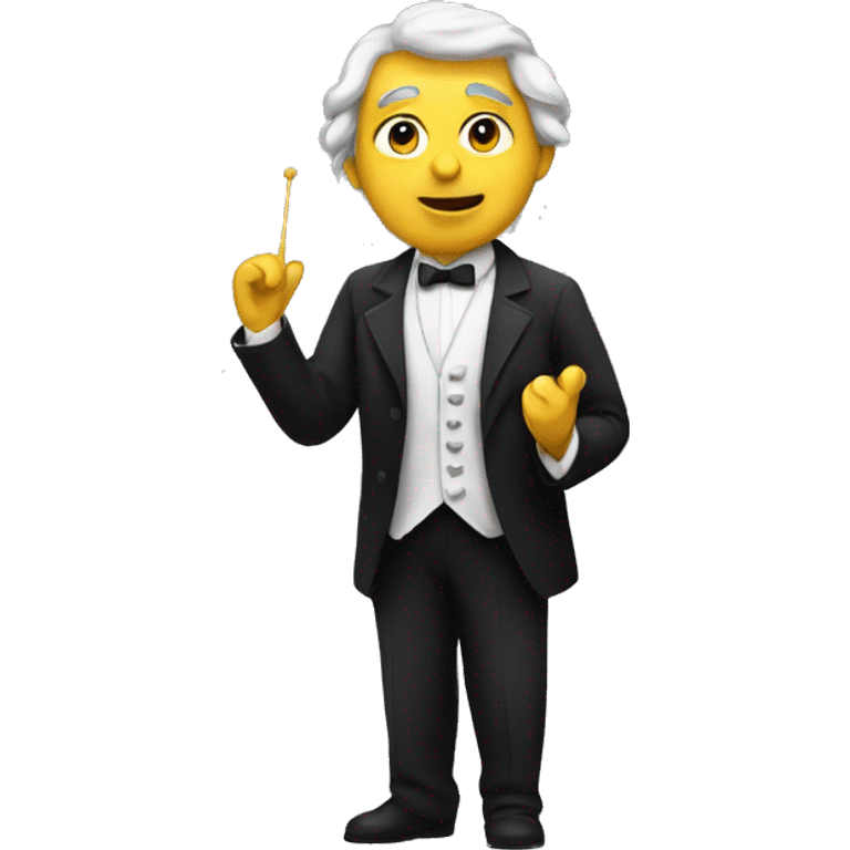 Music conductor emoji