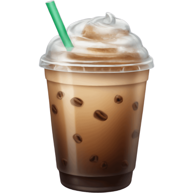 Iced coffee emoji