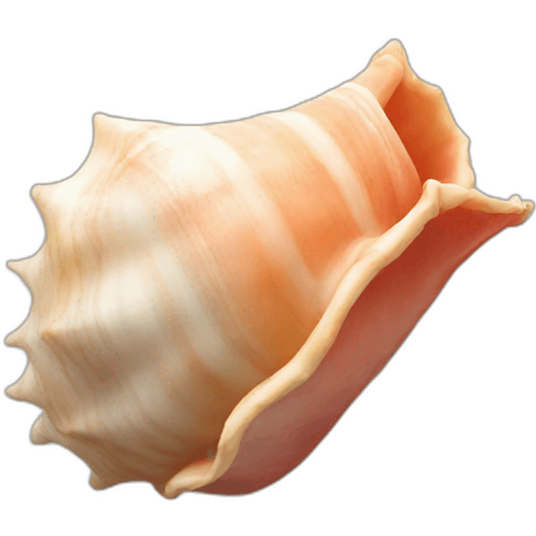 a conch emoji