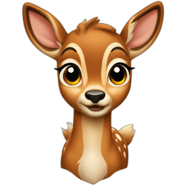 bambi deer emoji