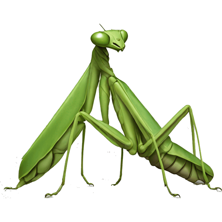 Praying mantis praying  emoji