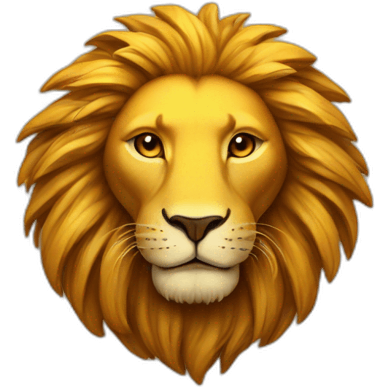 lion and sun emoji