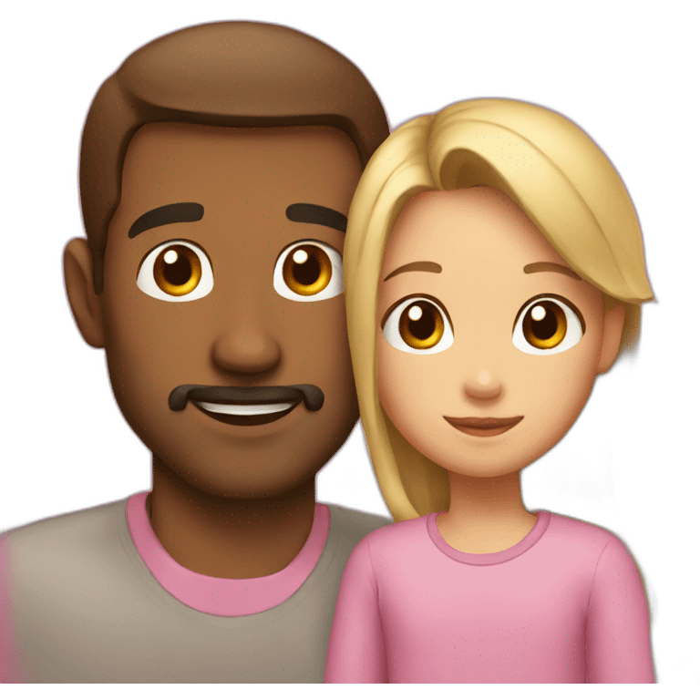 Father and daughter emoji