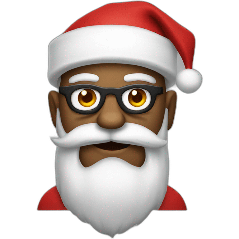 gangster santa emoji