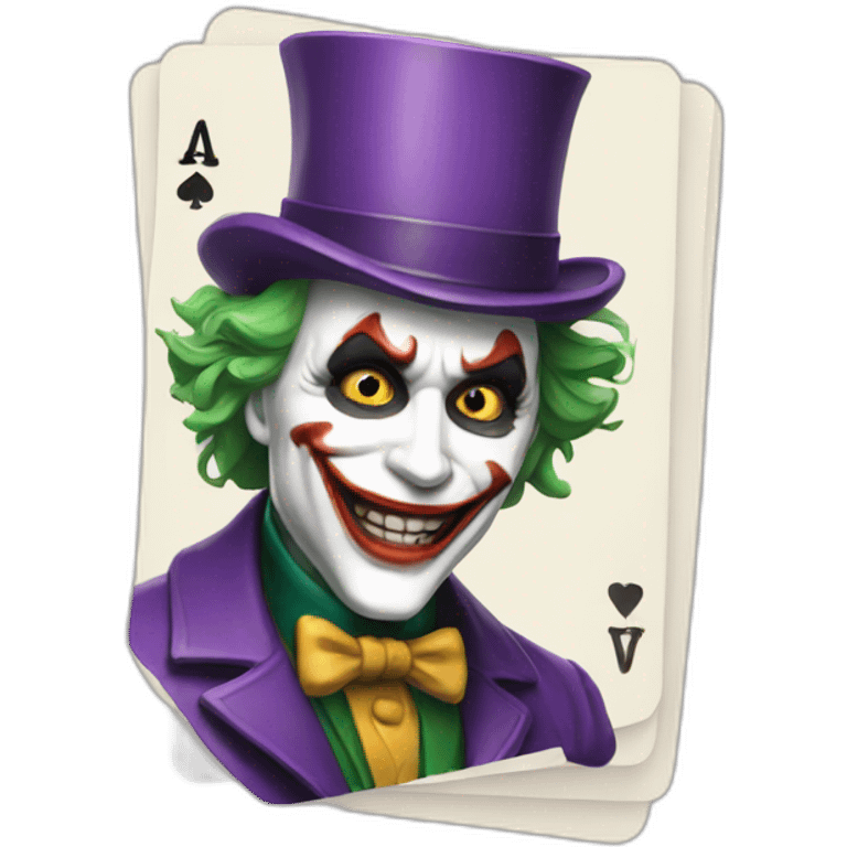 Joker card emoji