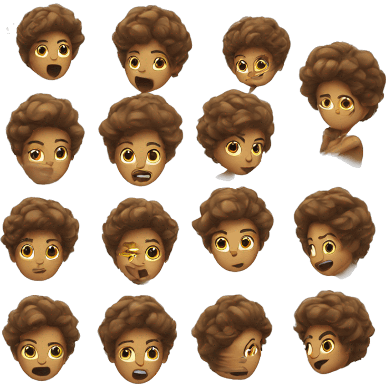 Hair flip sassy emoji