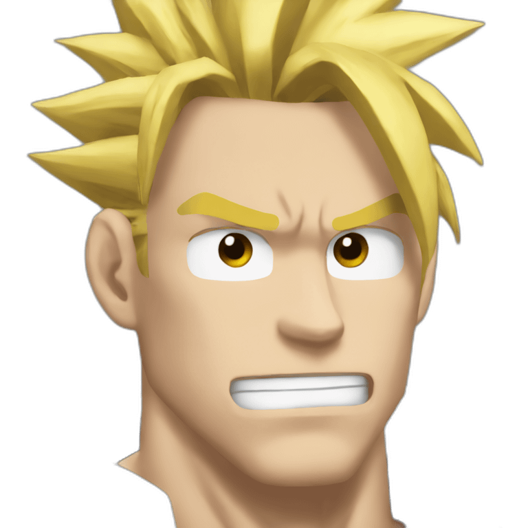 All might hero motivated emoji