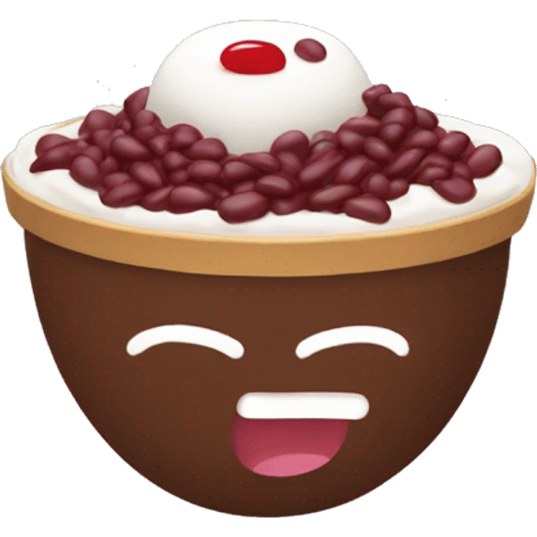 red bean bingsu emoji