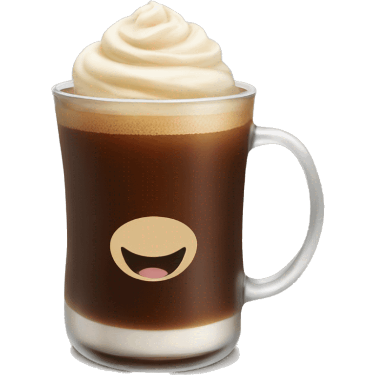 Cream cold brew emoji