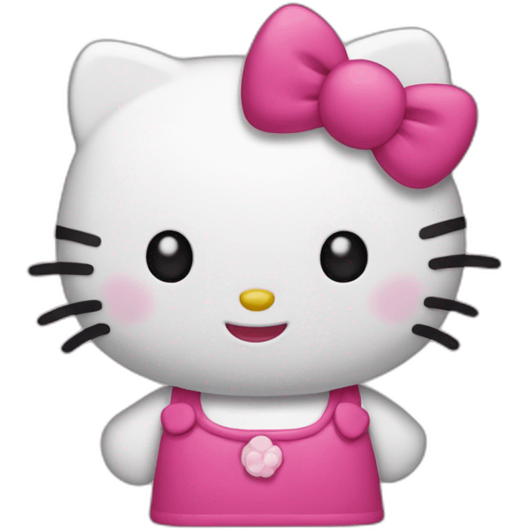 Hello Kitty enojada emoji