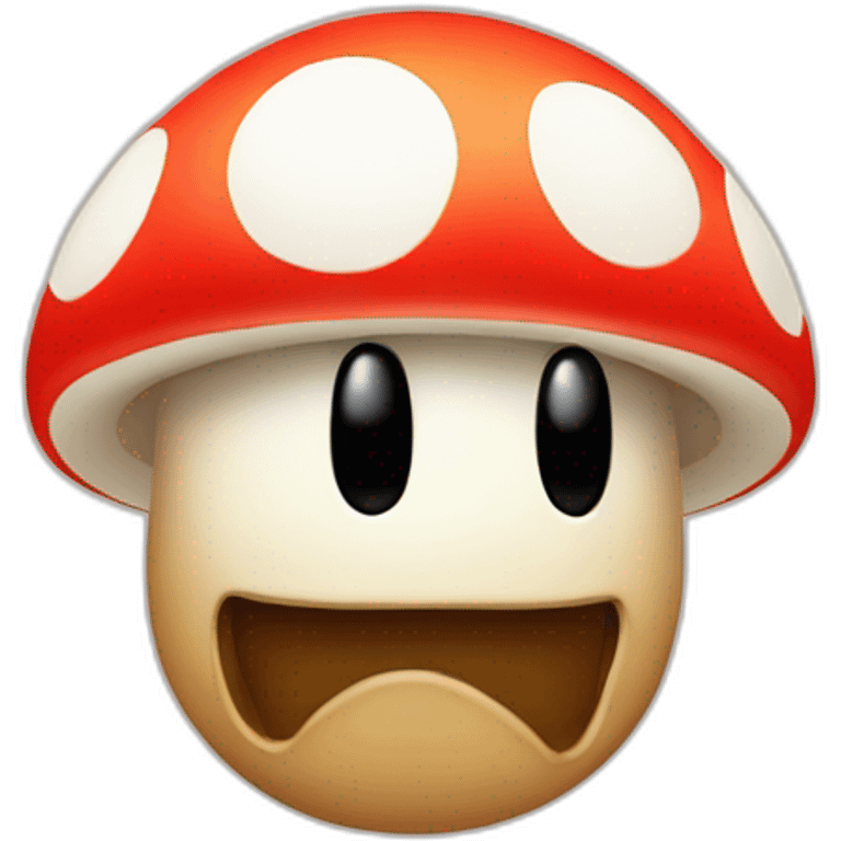 Champignon Mario emoji