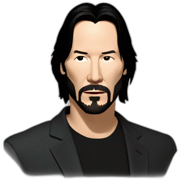 Keanu Reeves Neo Matrix emoji