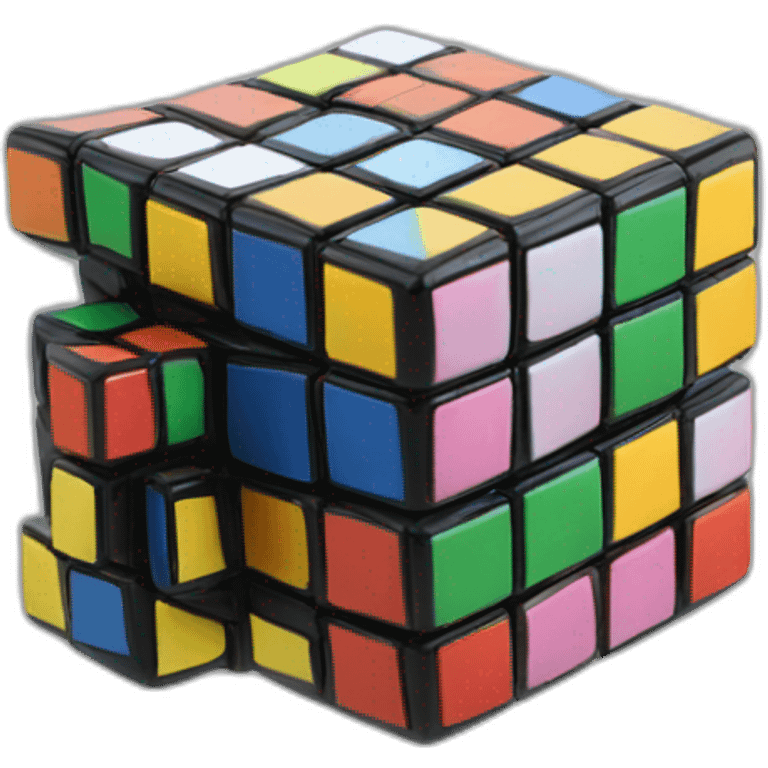 Rubik cube emoji