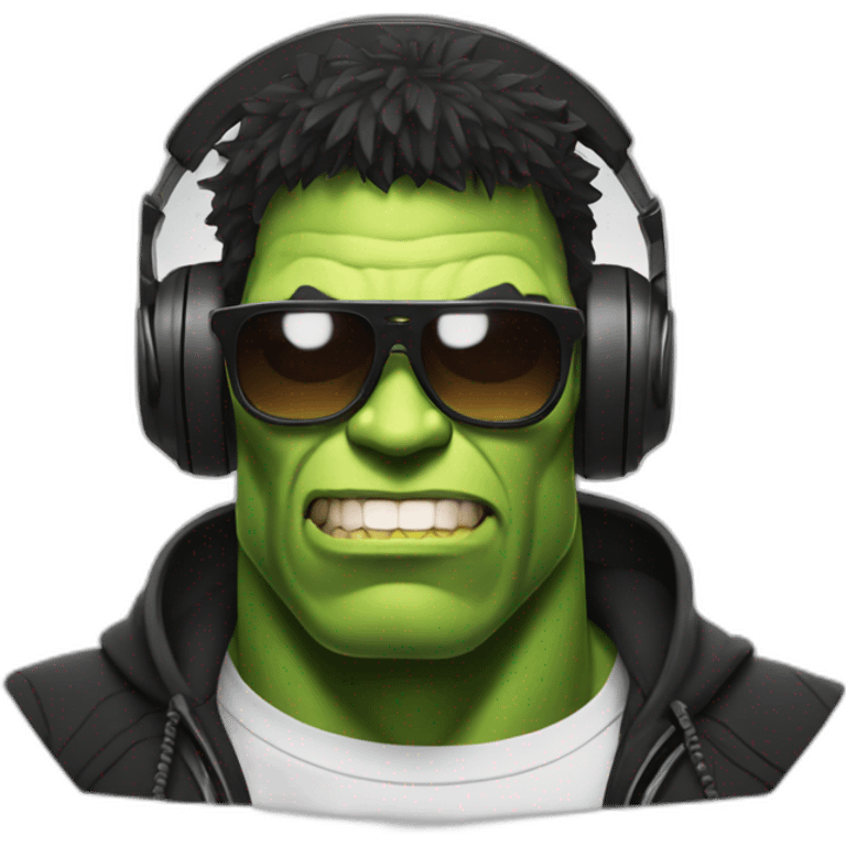 Dj hulk emoji